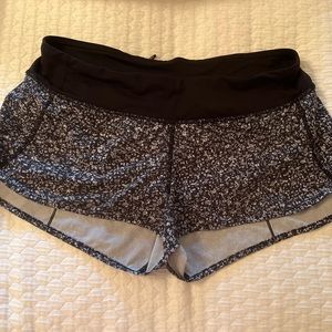 Lululemon 4” speed up shorts